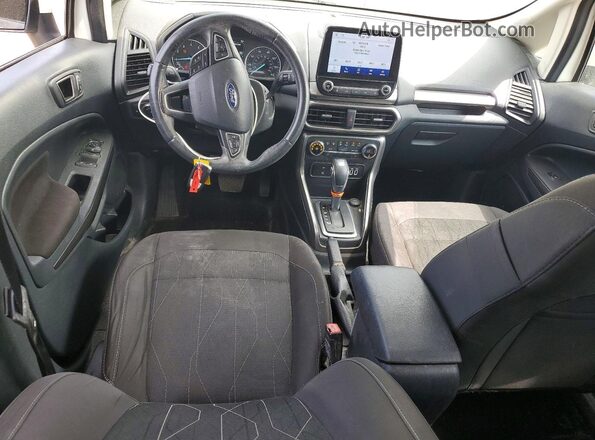 MAJ3S2GE4LC339907 2020 FORD ECOSPORT White Вид панелі приладів