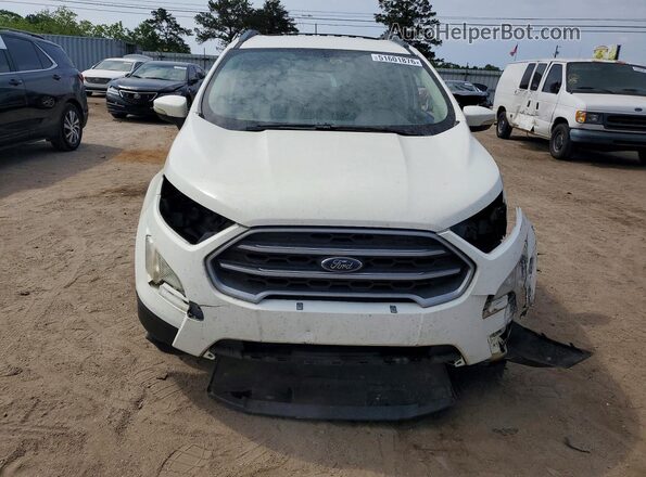 MAJ3S2GE4LC339907 2020 FORD ECOSPORT White Вид спереду