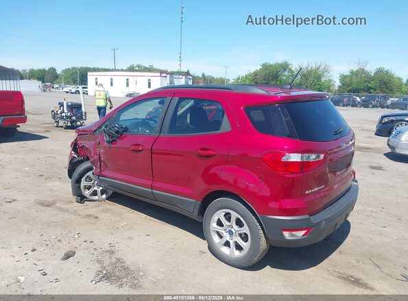 MAJ3S2GE4LC341611 2020 FORD ECOSPORT Red Tył lewy
