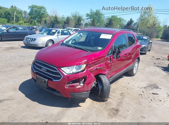 MAJ3S2GE4LC341611 2020 FORD ECOSPORT Red Przód lewy