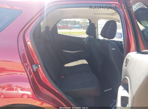 MAJ3S2GE4LC341611 2020 FORD ECOSPORT Red Widok naklejki z numerem VIN