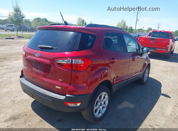 MAJ3S2GE4LC341611 2020 FORD ECOSPORT Red Tył prawy