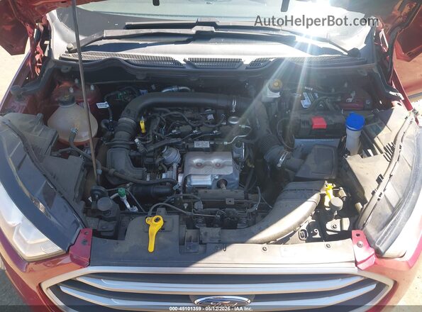 MAJ3S2GE4LC341611 2020 FORD ECOSPORT Red Widok z tyłu