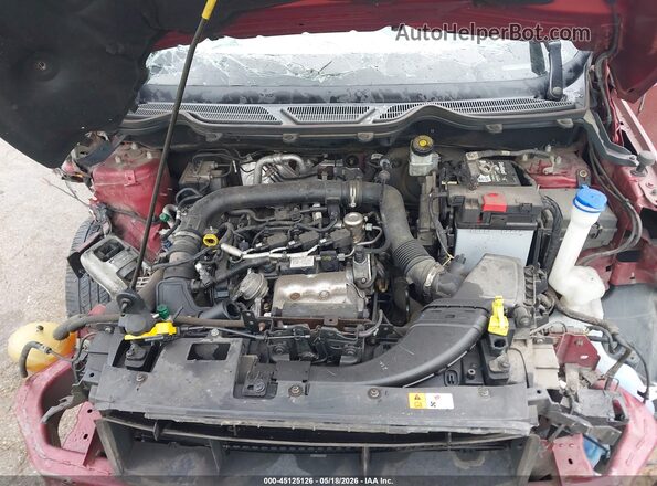 MAJ3S2GE5KC257988 2019 FORD ECOSPORT Burgundy Вид ззаду