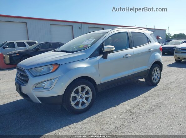 MAJ3S2GE5KC273446 2019 FORD ECOSPORT Silver 