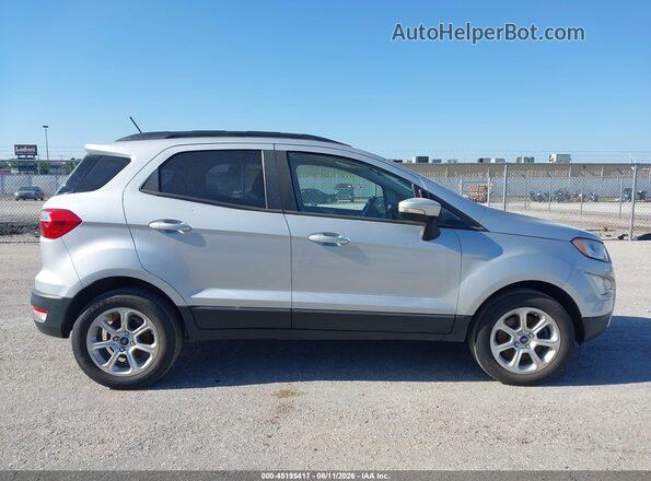 MAJ3S2GE5KC273446 2019 FORD ECOSPORT Silver 