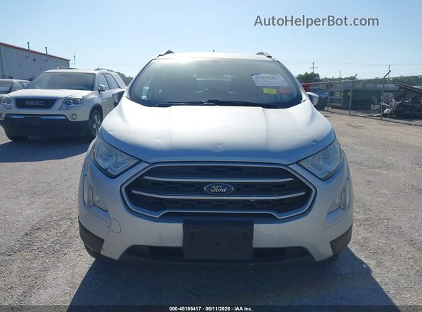 MAJ3S2GE5KC273446 2019 FORD ECOSPORT Silver 