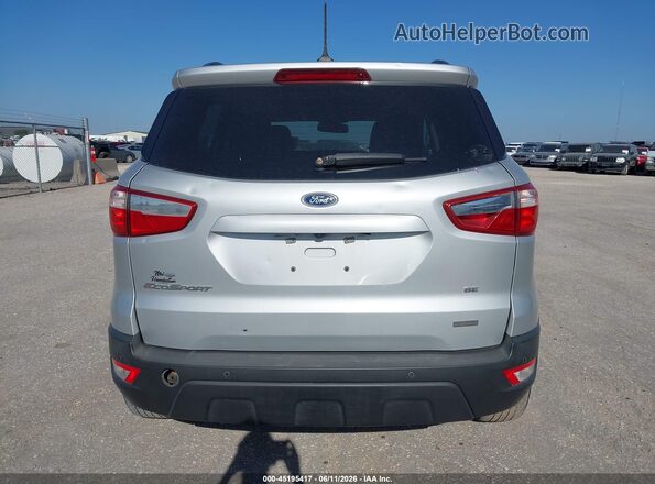 MAJ3S2GE5KC273446 2019 FORD ECOSPORT Silver 