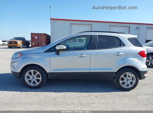 MAJ3S2GE5KC273446 2019 FORD ECOSPORT Silver 