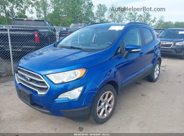 MAJ3S2GE6KC308592 2019 FORD ECOSPORT Blue 