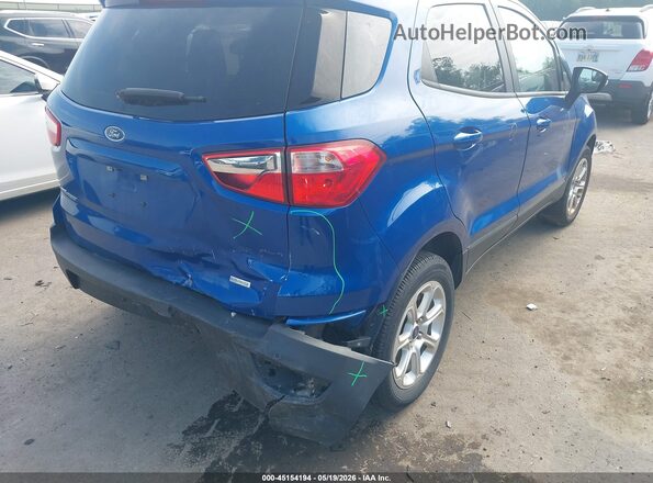 MAJ3S2GE6KC308592 2019 FORD ECOSPORT Blue 