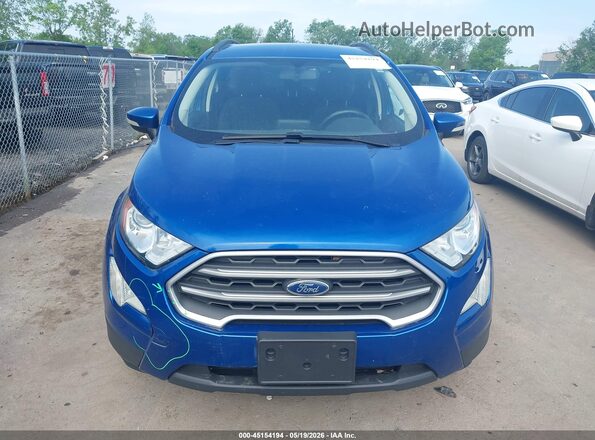 MAJ3S2GE6KC308592 2019 FORD ECOSPORT Blue 