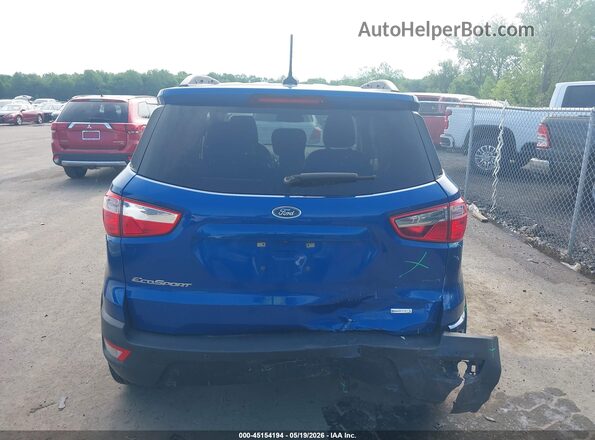 MAJ3S2GE6KC308592 2019 FORD ECOSPORT Blue 