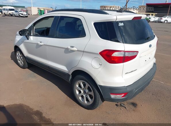 MAJ3S2GE8KC274235 2019 FORD ECOSPORT White Հետևի ձախ
