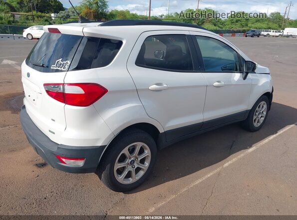 MAJ3S2GE8KC274235 2019 FORD ECOSPORT White Հետևի աջ
