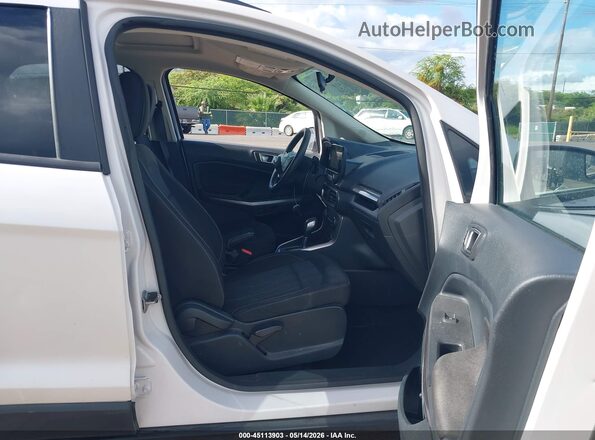 MAJ3S2GE8KC274235 2019 FORD ECOSPORT White Սալոնի դիմացի տեսք