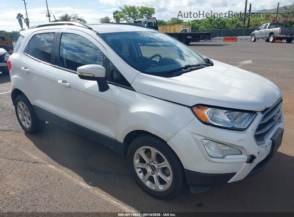 MAJ3S2GE8KC274235 2019 FORD ECOSPORT White 