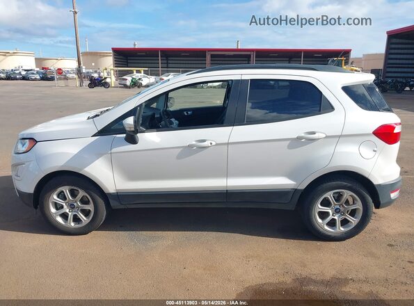 MAJ3S2GE8KC274235 2019 FORD ECOSPORT White Սալոնի 360 աստիճան տեսք