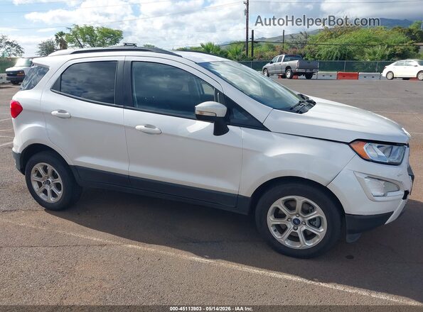 MAJ3S2GE8KC274235 2019 FORD ECOSPORT White 
