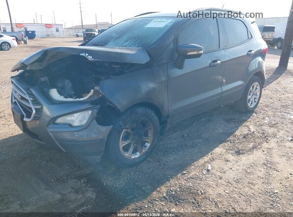 MAJ3S2GE8LC344690 2020 FORD ECOSPORT Gray Vista tres cuartos delantera izquierda