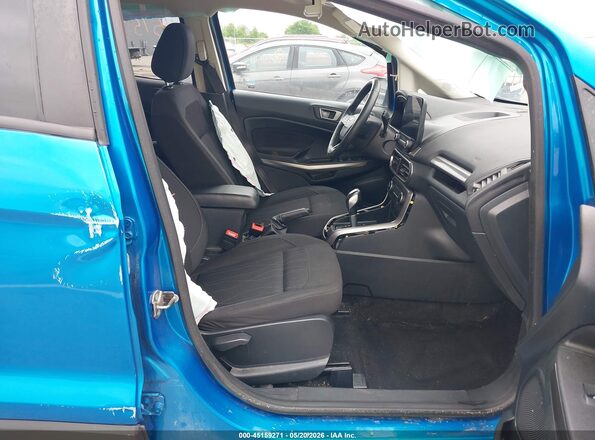 MAJ3S2GE9LC319703 2020 FORD ECOSPORT Blue წინა სალონის ხედი