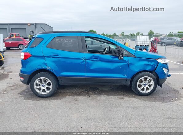 MAJ3S2GE9LC319703 2020 FORD ECOSPORT Blue უკანა სალონის ხედი