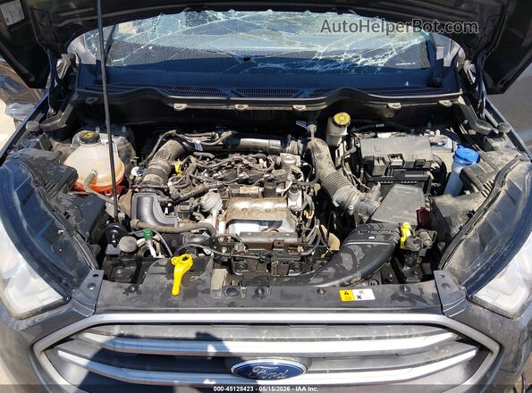 MAJ3S2GE9MC444024 2021 FORD ECOSPORT Gray Widok z tyłu