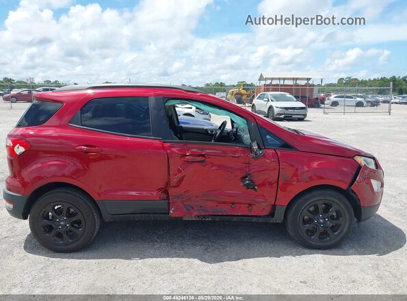 MAJ3S2GEXKC258554 2019 FORD ECOSPORT Красный Вид щитка приборов