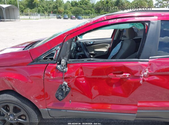 MAJ3S2GEXKC258554 2019 FORD ECOSPORT Красный Вид спереди