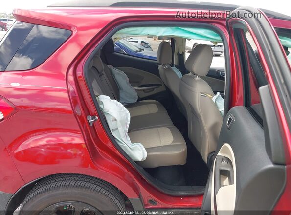 MAJ3S2GEXKC258554 2019 FORD ECOSPORT Красный Вид наклейки с VIN-кодом