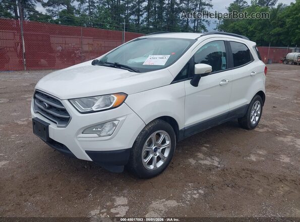 MAJ3S2GEXKC273250 2019 FORD ECOSPORT White 