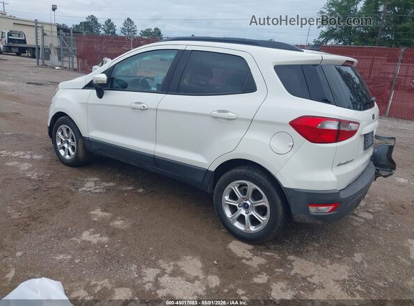 MAJ3S2GEXKC273250 2019 FORD ECOSPORT White 