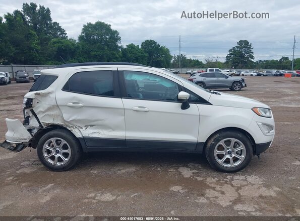 MAJ3S2GEXKC273250 2019 FORD ECOSPORT White 