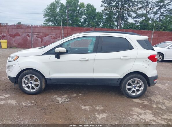 MAJ3S2GEXKC273250 2019 FORD ECOSPORT White 