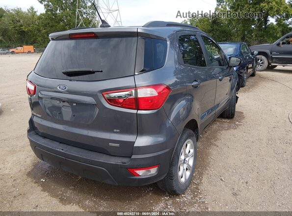 MAJ3S2GEXKC301984 2019 FORD ECOSPORT Gray Հետևի աջ