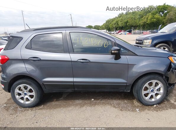 MAJ3S2GEXKC301984 2019 FORD ECOSPORT Gray Սալոնի հետևի տեսք