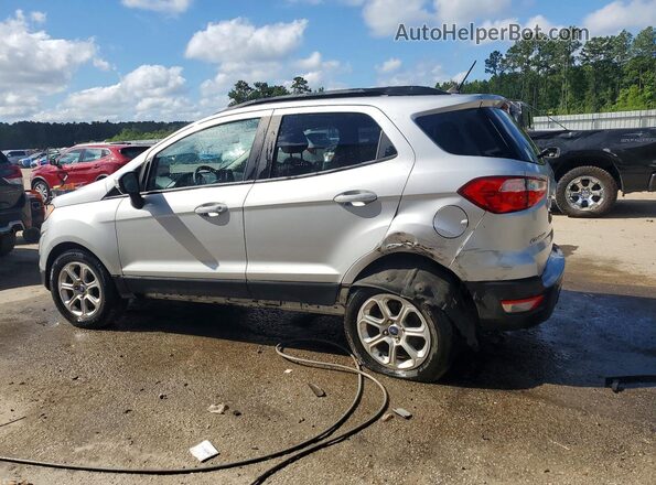 MAJ3S2GEXLC386570 2020 FORD ECOSPORT Silver Задня ліва чверть