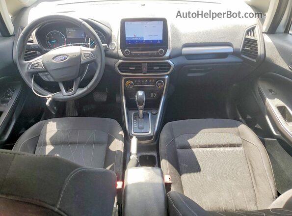 MAJ3S2GEXLC386570 2020 FORD ECOSPORT Silver Вид панелі приладів