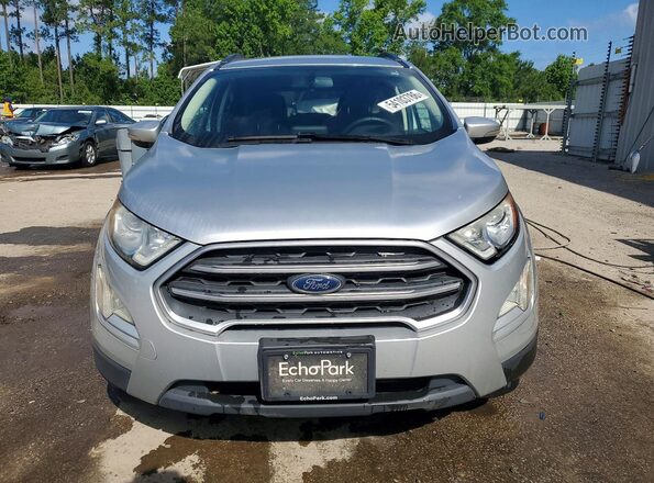 MAJ3S2GEXLC386570 2020 FORD ECOSPORT Silver Вид спереду