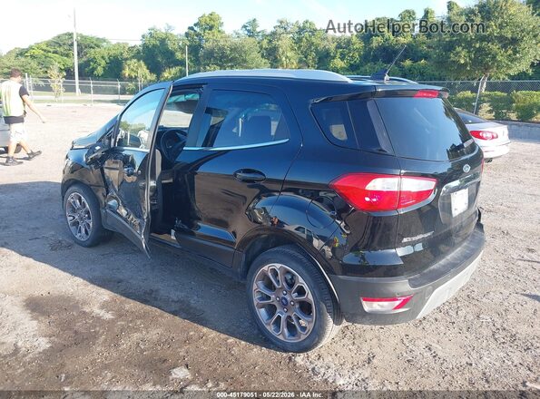 MAJ3S2KE0KC297421 2019 FORD ECOSPORT Black Trasero izquierdo