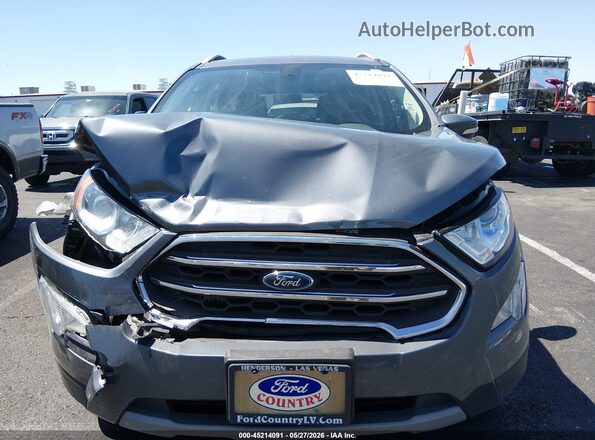 MAJ3S2KE0KC297810 2019 FORD ECOSPORT Gray ხელსაწყოთა პანელის ხედი