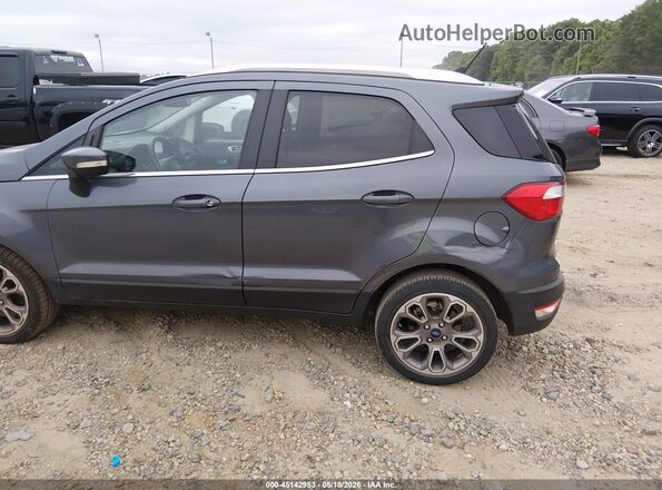 MAJ3S2KEXKC274549 2019 FORD ECOSPORT Gray Vista frontal