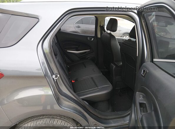 MAJ3S2KEXKC274549 2019 FORD ECOSPORT Gray Vista de la etiqueta del VIN