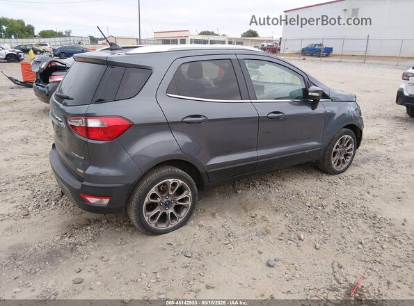 MAJ3S2KEXKC274549 2019 FORD ECOSPORT Gray Trasero derecho