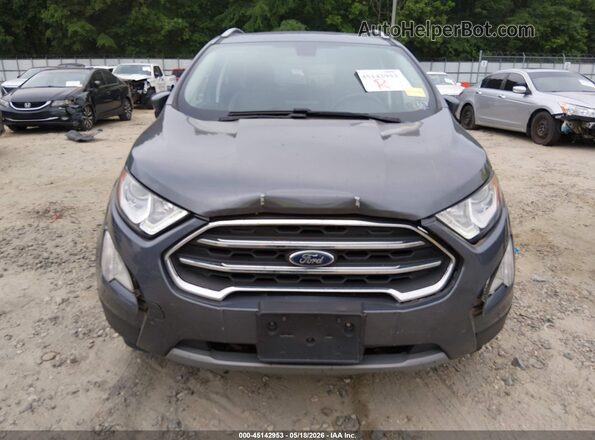 MAJ3S2KEXKC274549 2019 FORD ECOSPORT Gray 