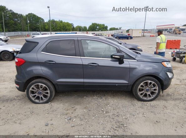 MAJ3S2KEXKC274549 2019 FORD ECOSPORT Gray Vista interior trasera