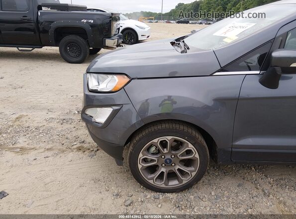 MAJ3S2KEXKC274549 2019 FORD ECOSPORT Gray 