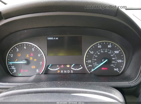 MAJ3S2KEXKC274549 2019 FORD ECOSPORT Gray Vista de los asientos traseros