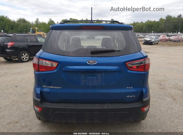 MAJ6P1CL3JC205402 2018 FORD ECOSPORT Blue 