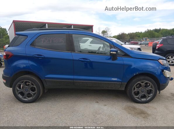 MAJ6P1CL3JC205402 2018 FORD ECOSPORT Blue Vista interior trasera